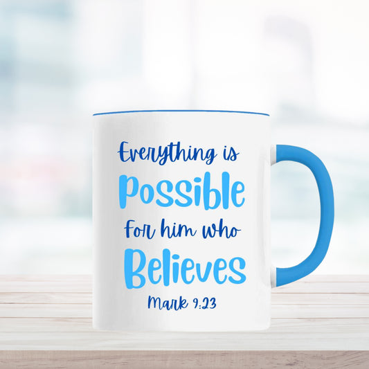 BELIEVE Ceramic Mug