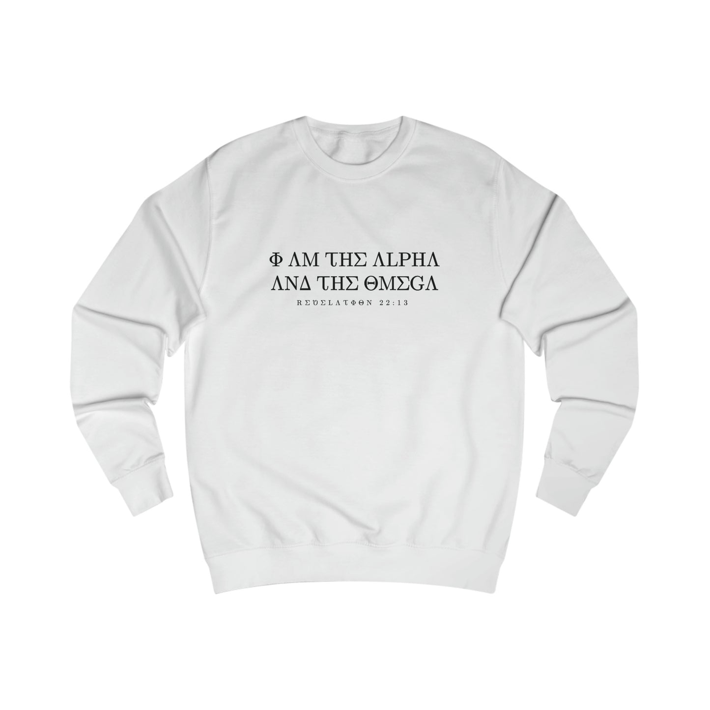 ALPHA & OMEGA Premium Unisex Sweatshirt