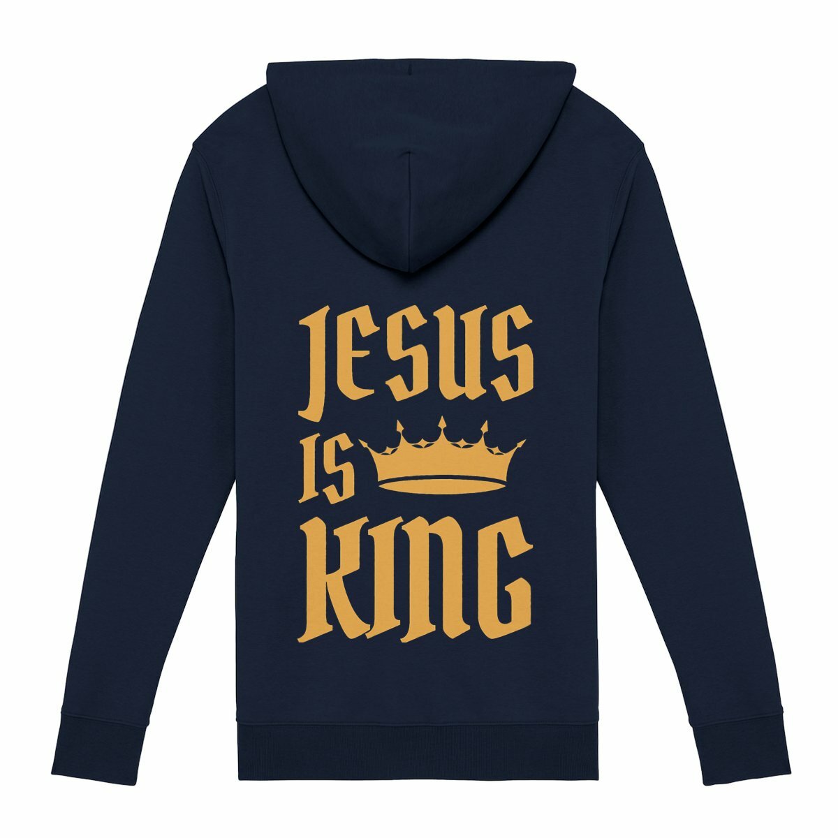 JESUS IS KING Premium Zip Hoodie