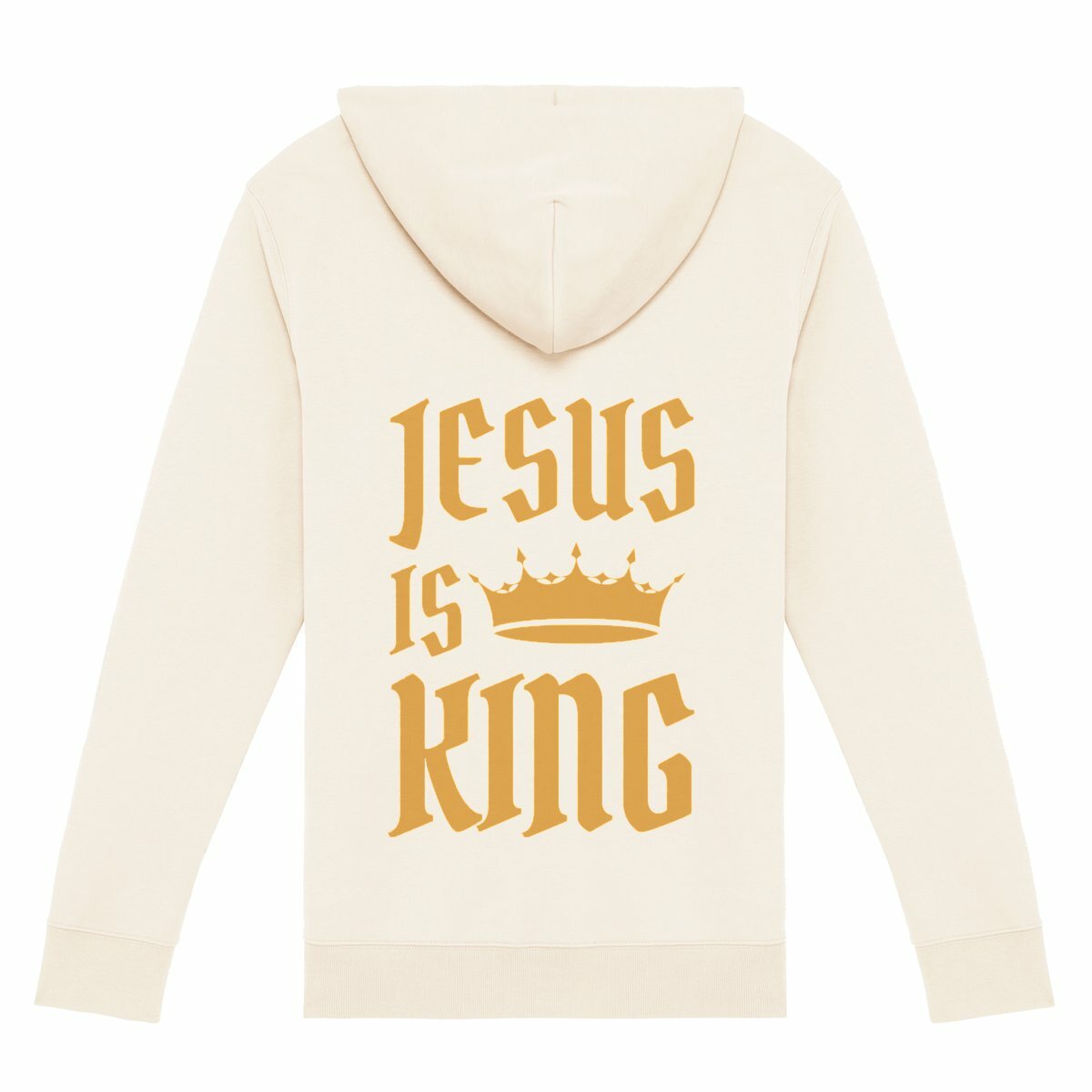 JESUS IS KING Premium Zip Hoodie