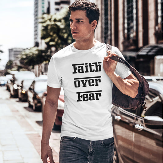 FAITH OVER FEAR Premium T-Shirt