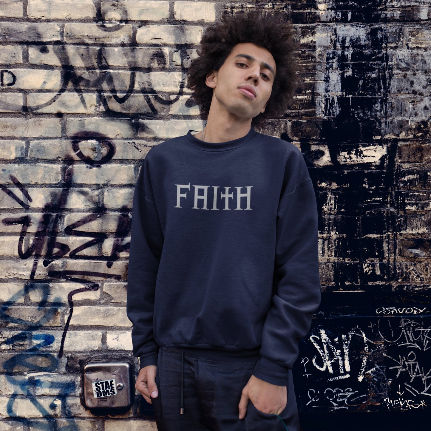 FAITH Premium Unisex Sweatshirt