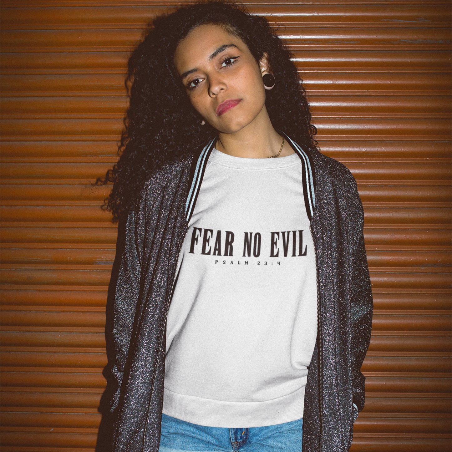 FEAR NO EVIL Premium Unisex Sweatshirt