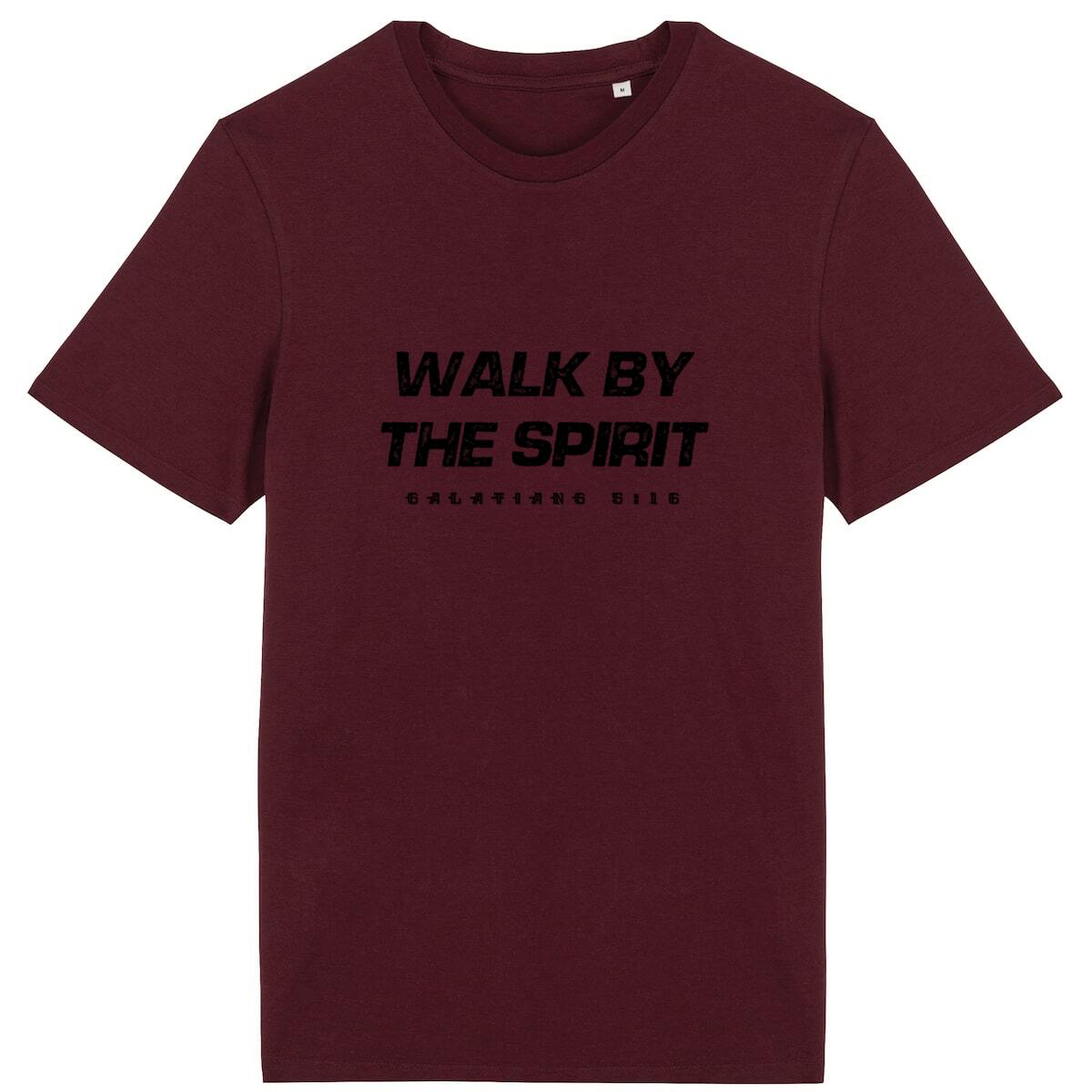 WALK BY THE SPIRIT ORGANIC T-SHIRT