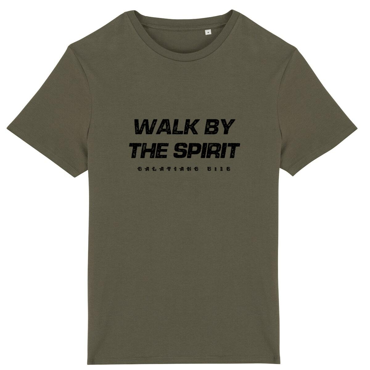 WALK BY THE SPIRIT ORGANIC T-SHIRT