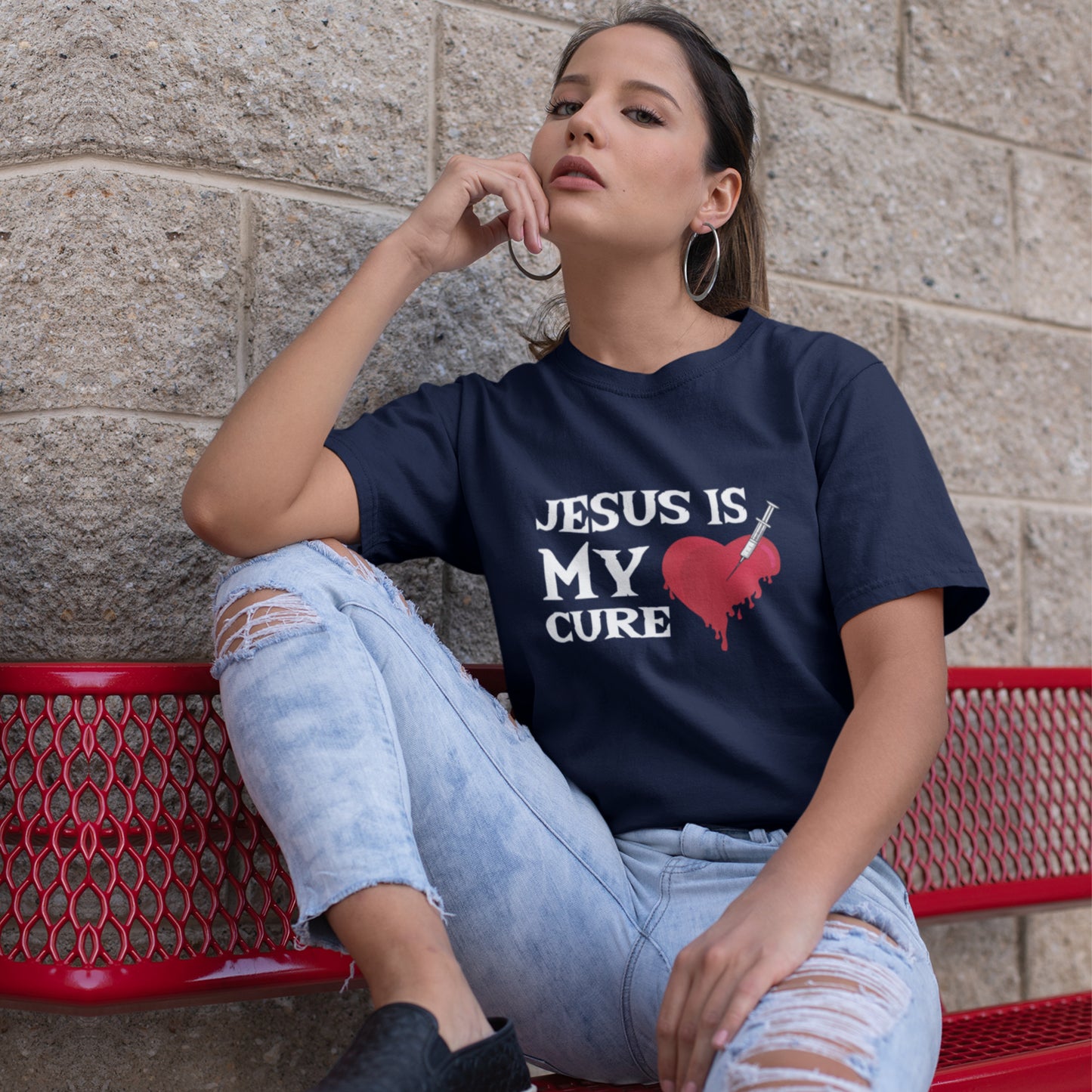 JESUS IS MY CURE Premium T-Shirt