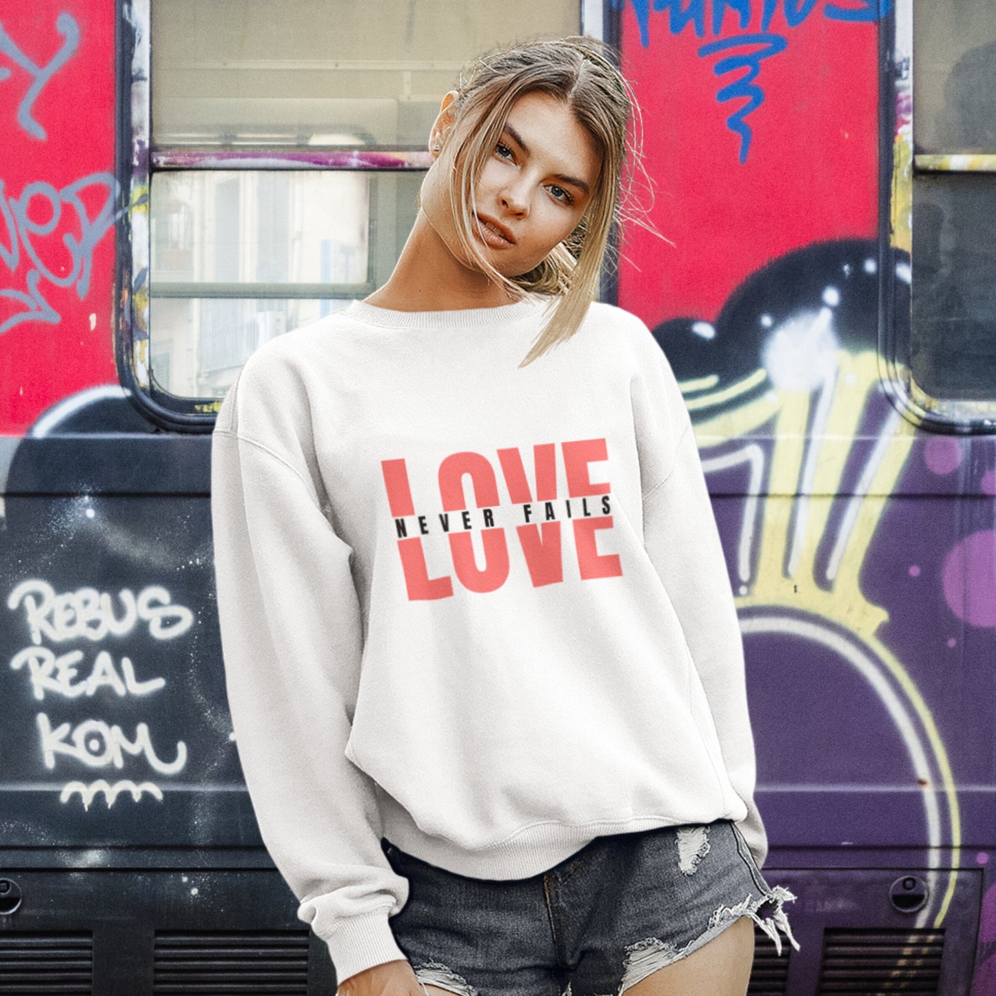 LOVE Premium Unisex Sweatshirt