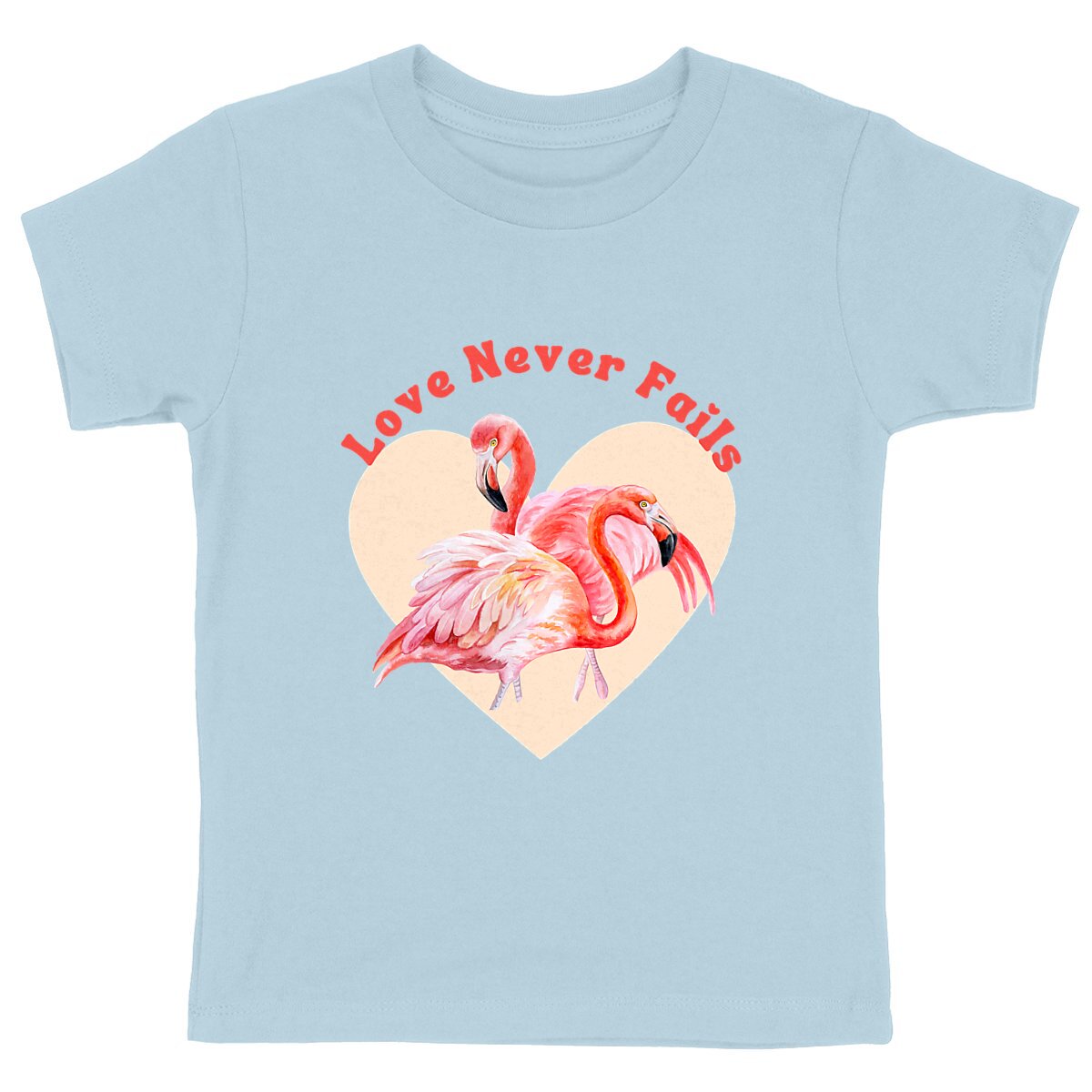 FLAMINGO LOVE Premium Kids T-Shirt
