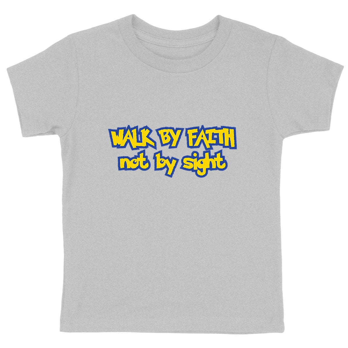 WALK BY FAITH Premium Kids T-Shirt
