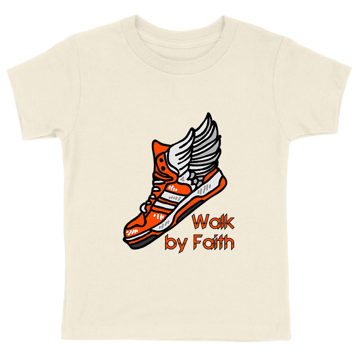 WALK BY FAITH Premium Kids T-Shirt