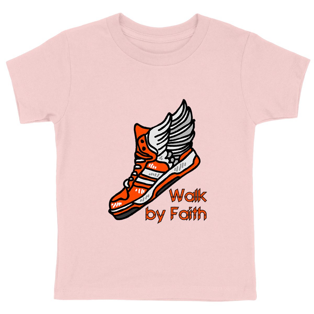 WALK BY FAITH Premium Kids T-Shirt