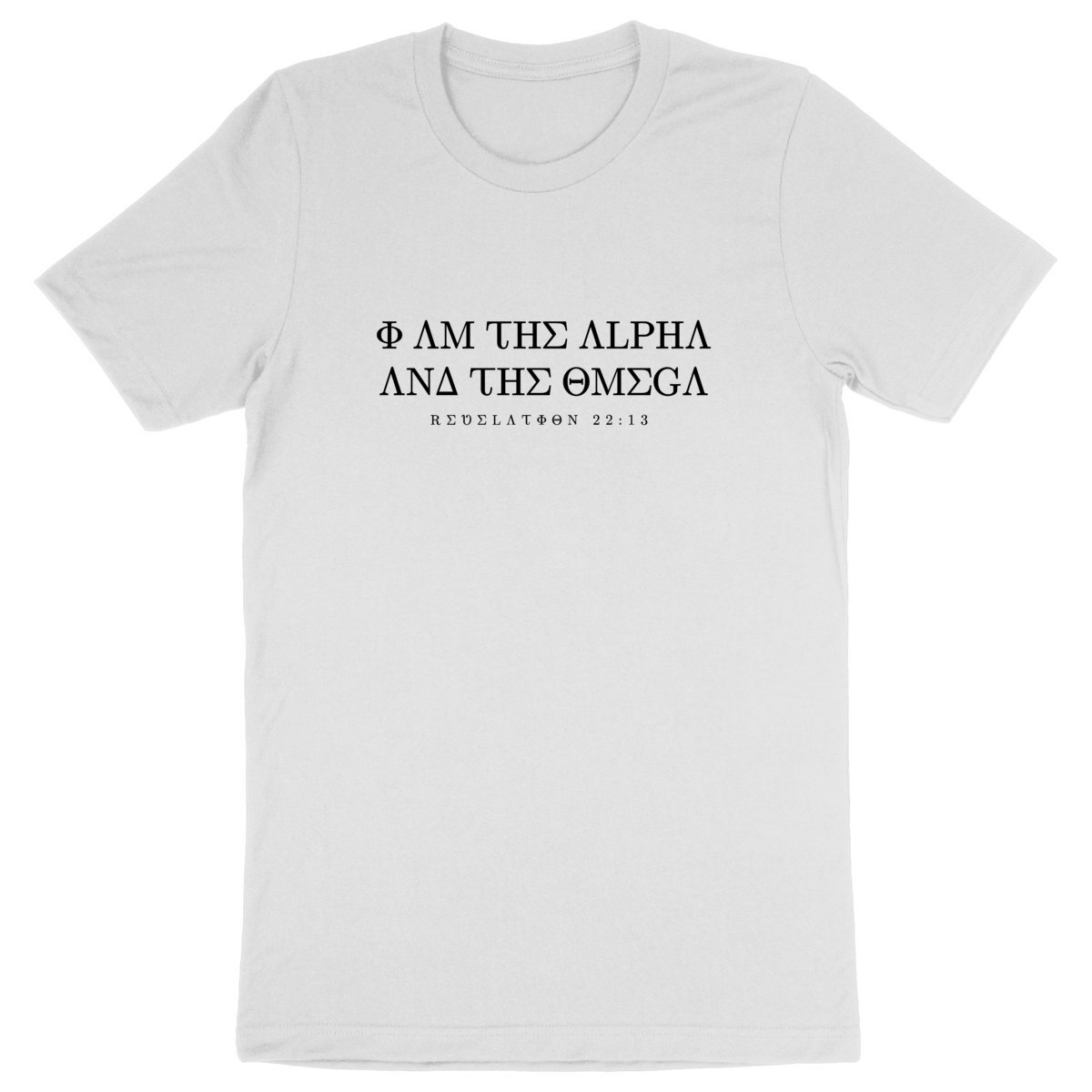 ALPHA & OMEGA ORGANIC T-SHIRT